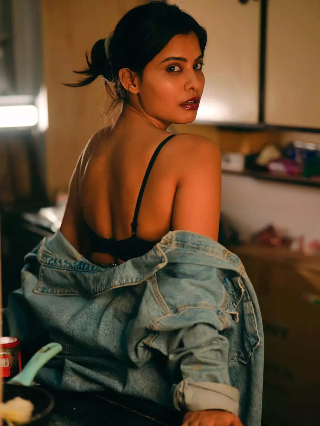 Shalini Chauhan Turns Up the Heat in Bold Denim Look