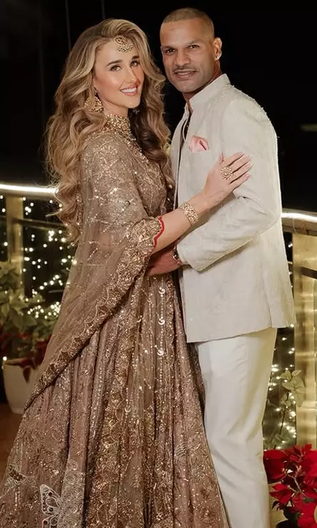 Sophie Shine and Shikhar Dhawan Light Up Instagram With Beautiful Moments