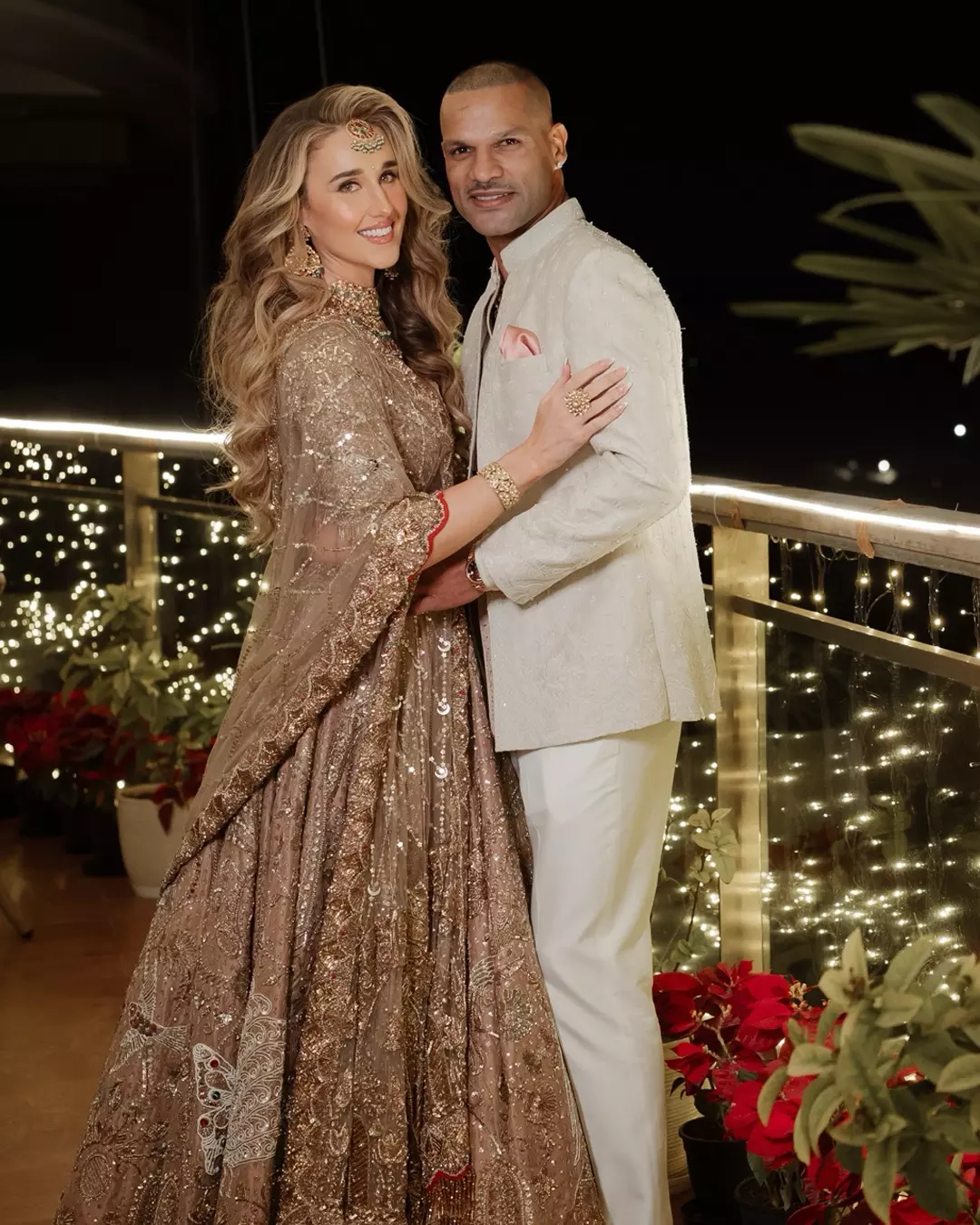 Sophie Shine and Shikhar Dhawan Light Up Instagram With Beautiful Moments