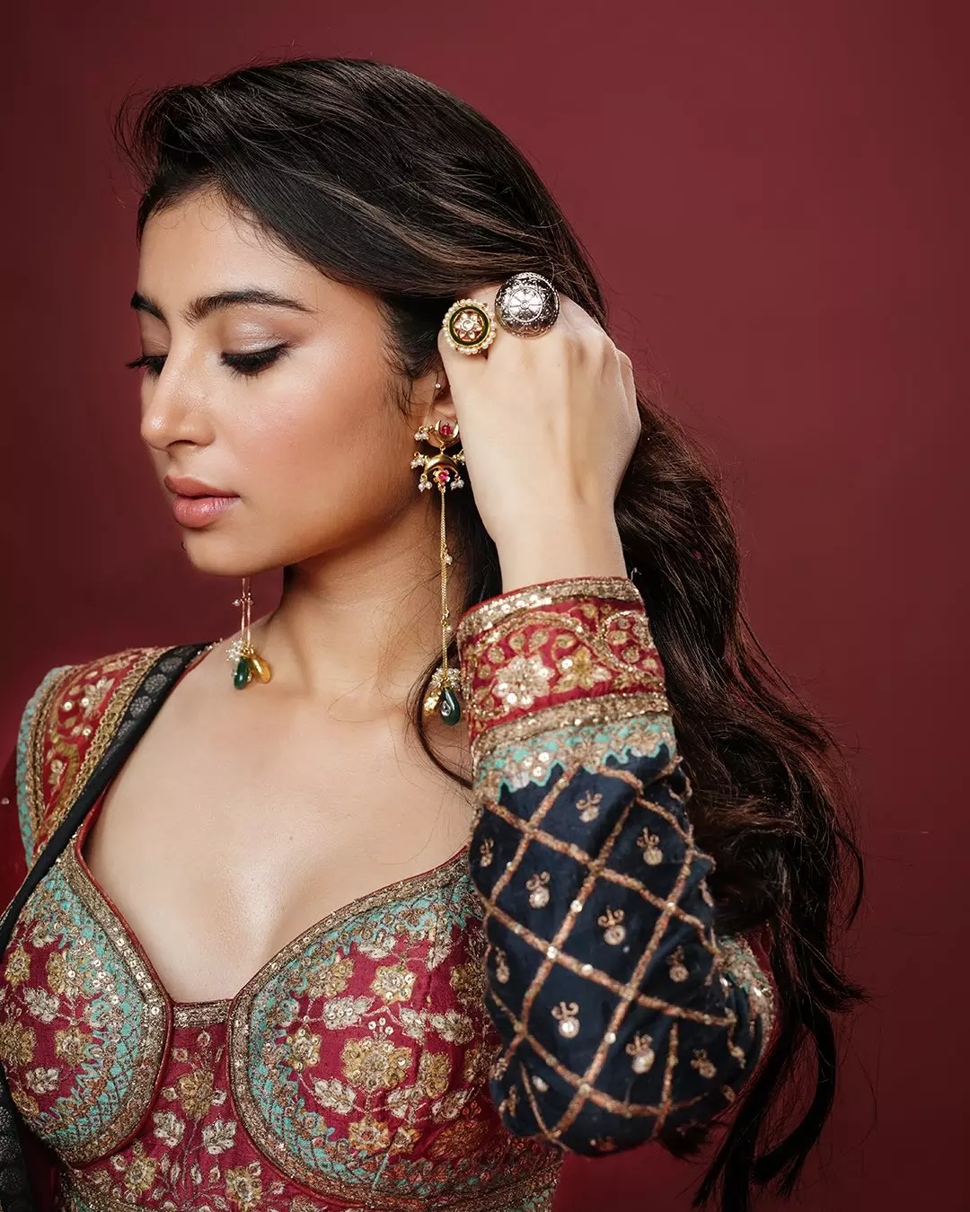 Sara Arjun’s Royal Ethnic Look Steals the Spotlight