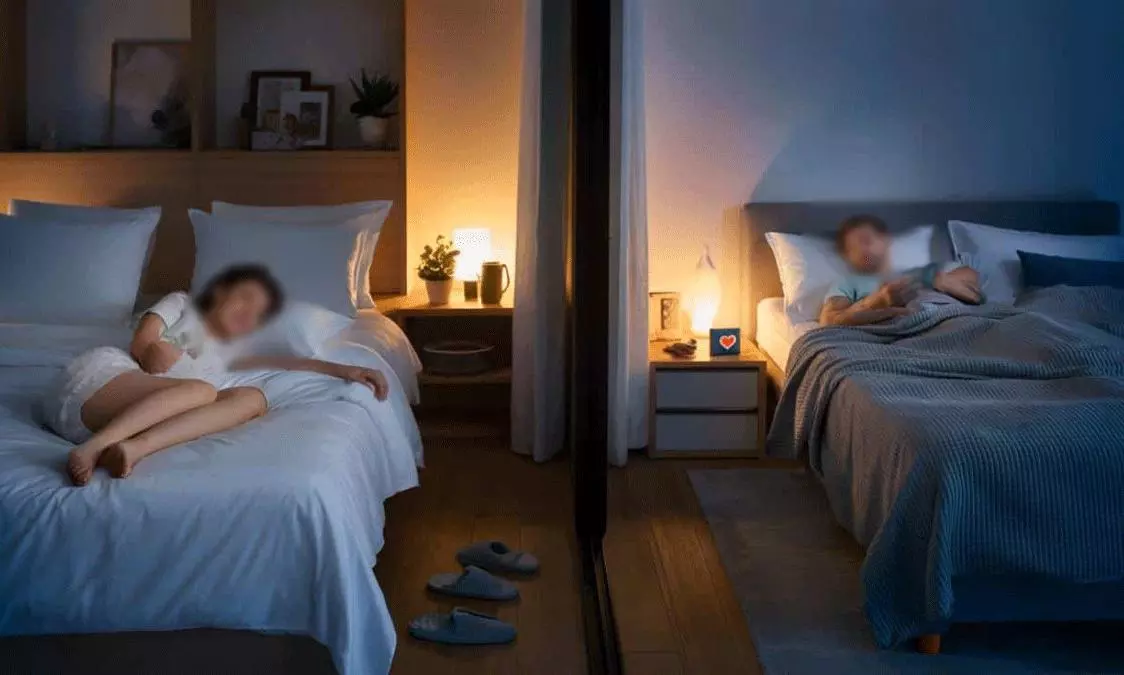 స్లీప్ డైవర్స్ : భార్యాభర్తల మధ్య ఎందుకు ఈ ఆగాధం..?