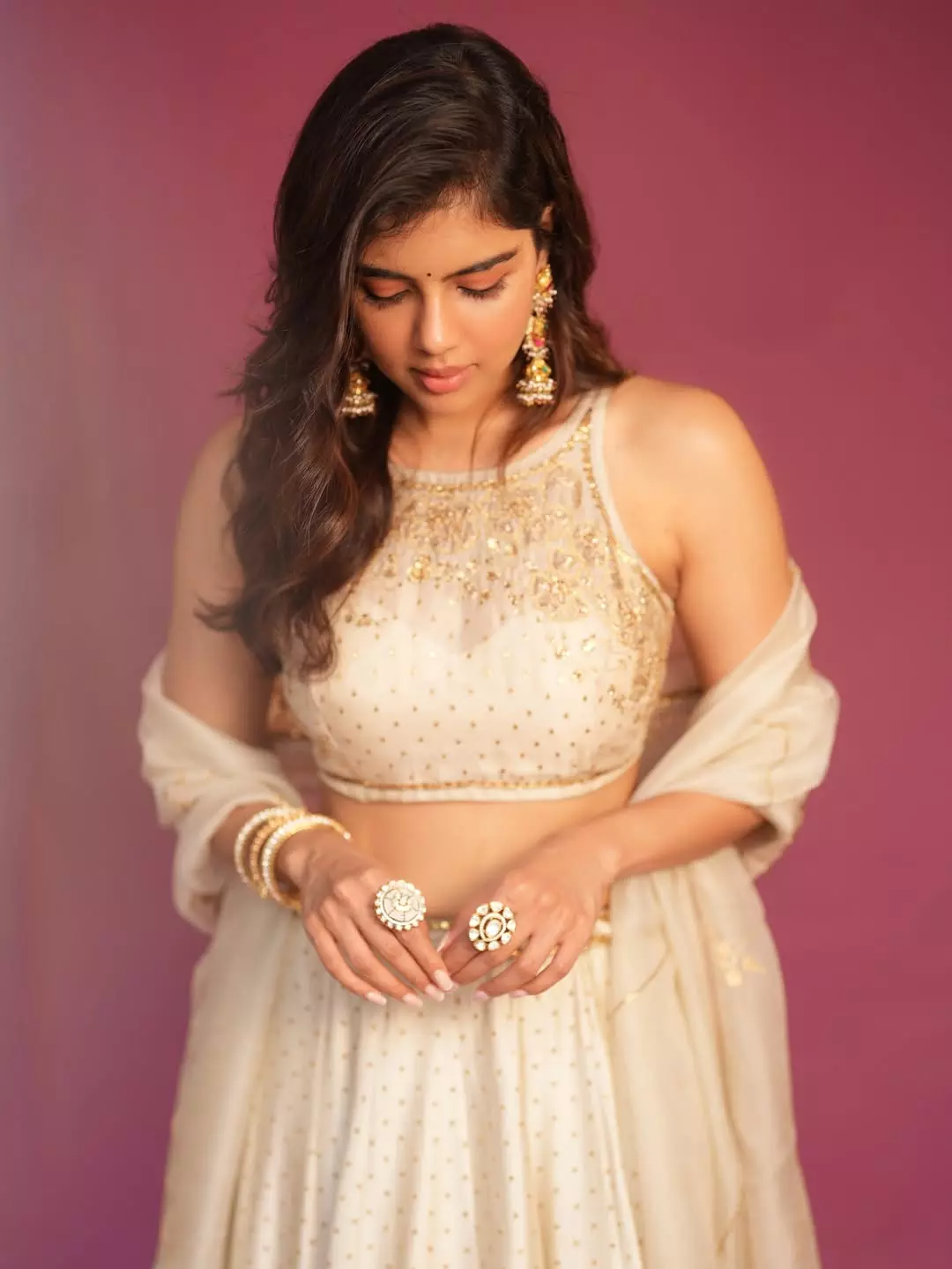 Kalyani Priyadarshan Shines in Lehenga Photoshoot