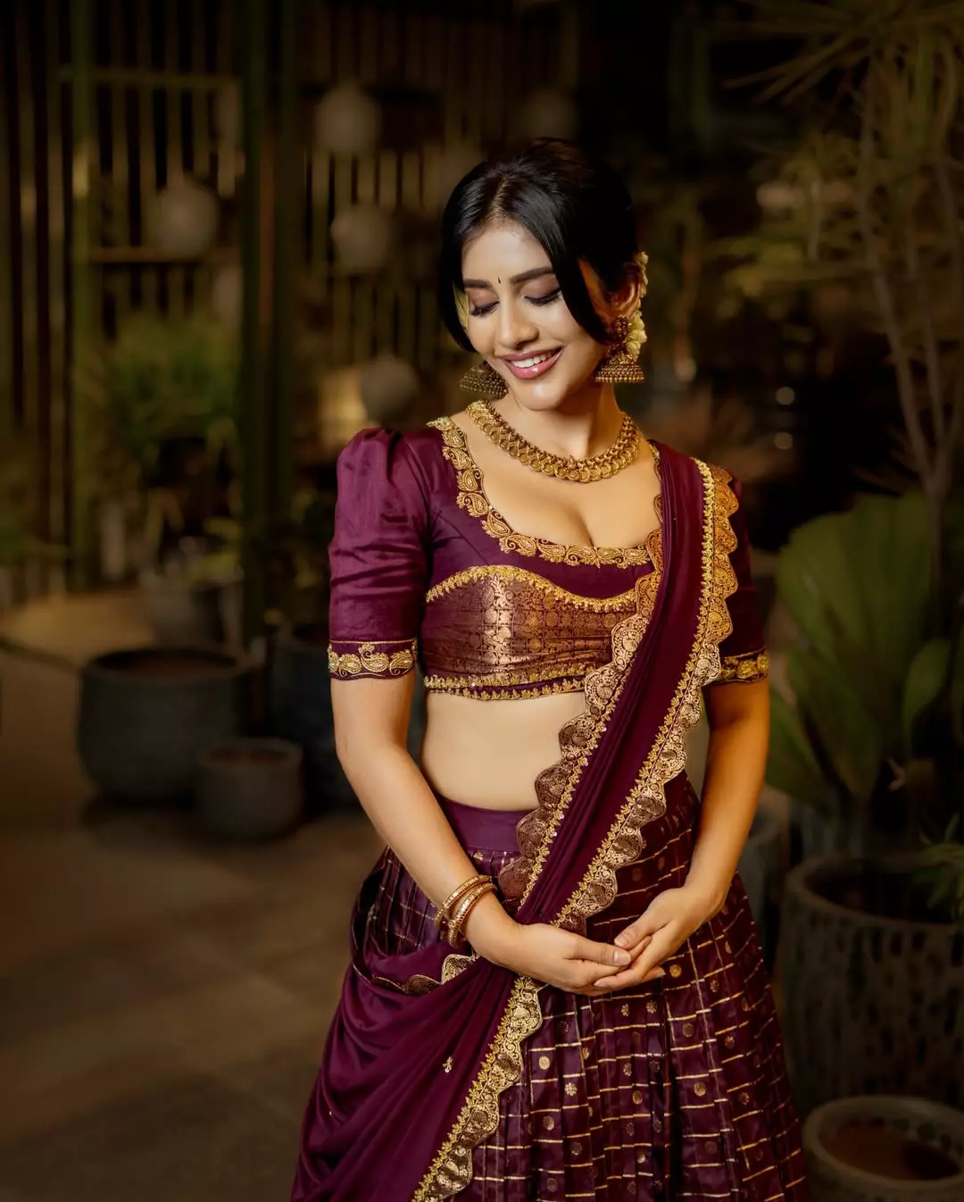 Nabha Natesh Celebrates Ugadi with Style and Grace