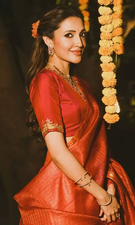 Neha Shetty Celebrates Ugadi with Timeless Elegance