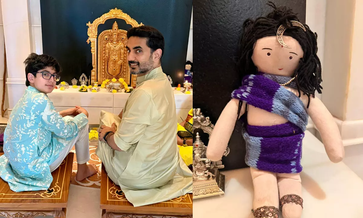 పూజ గదిలో చిన్నబొమ్మ వివాదం.. ‘అది నా కొడుకు జ్ఞాపకం’ అన్న లోకేశ్