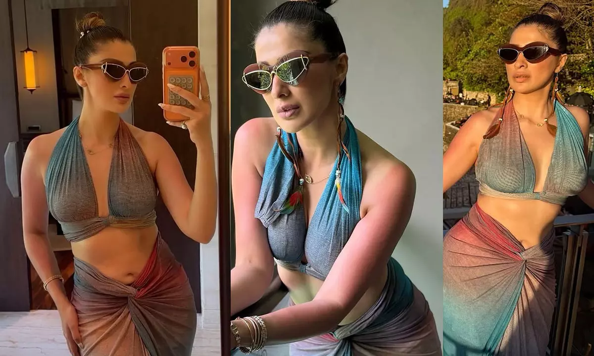 సెల్ఫీ ఫోజులతో మెస్మరైజ్ చేస్తున్న లక్ష్మీరాయ్.. ఫోటోలు వైరల్!