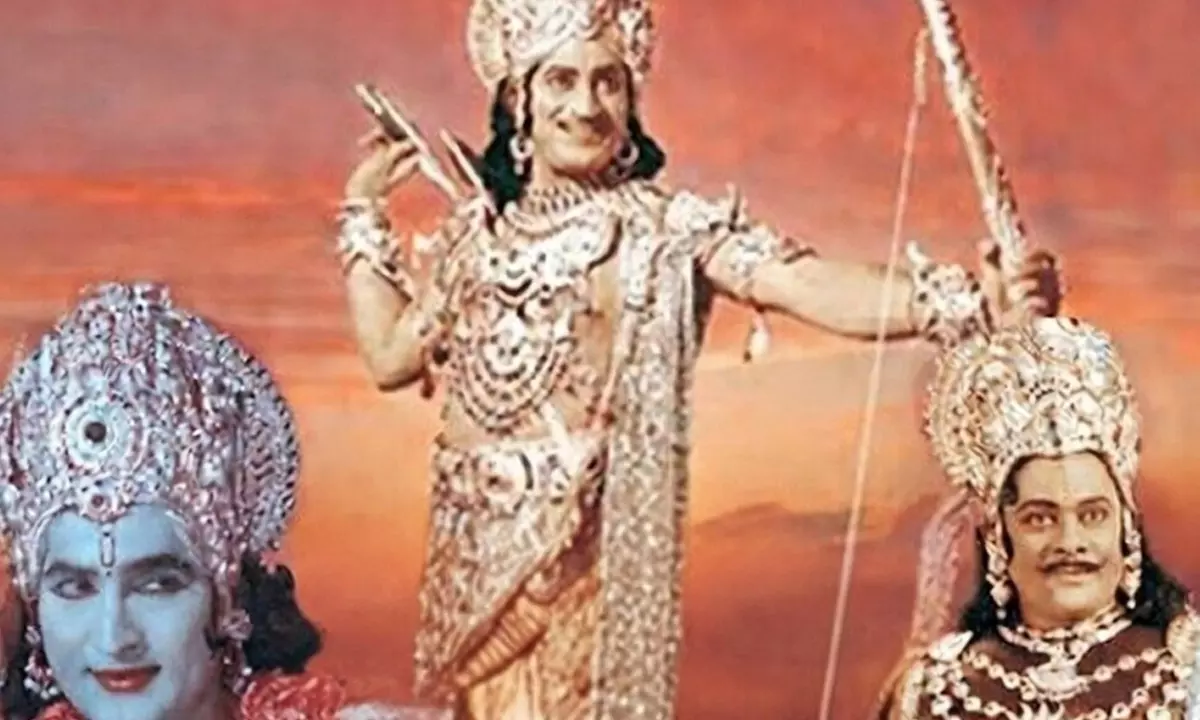 శోభన్ బాబు పట్టుబట్టడంతో కురుక్షేత్రం వర్సెస్ డీవీఎస్ కర్ణ