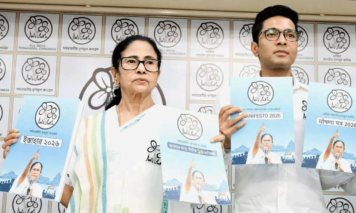 10 గ్యారెంటీలు.. యువ‌త‌కు నెల‌కు 1500:  దీదీ భారీ హామీలు