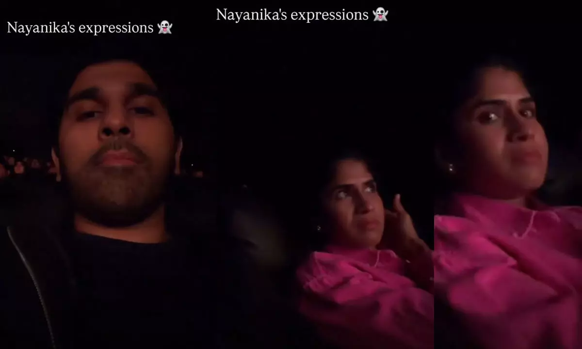 నయనిక ఎక్స్ ప్రెషన్స్.. శిరీష్ భలే క్యాప్చర్ చేశారే..
