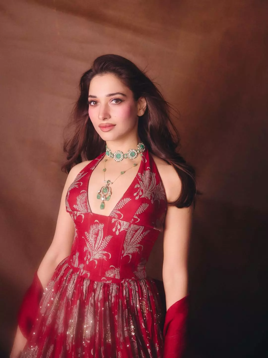Tamannaah Bhatia Stuns in Pink Lehenga at Lakme Fashion Week