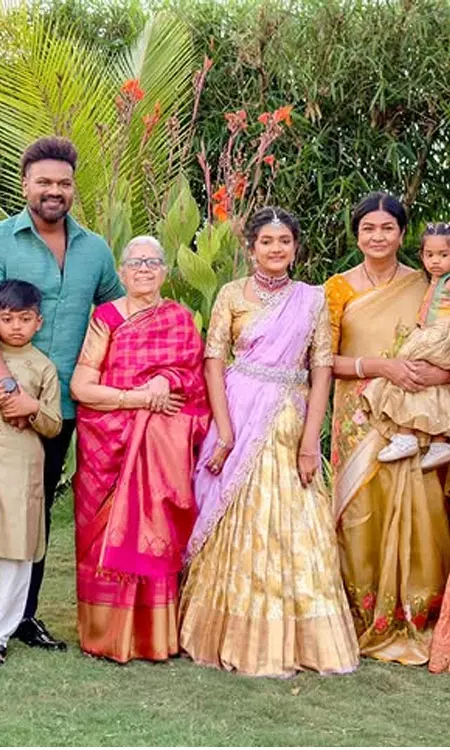 Inside Vidya Nirvana’s Grand Half Saree Ceremony in Hyderabad