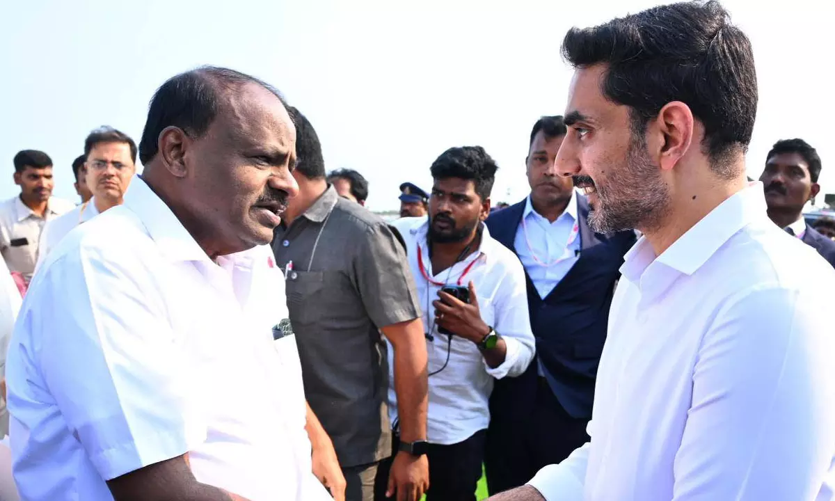 లోకేష్ గురించి కుమారస్వామి ఆసక్తికర వ్యాఖ్యలు