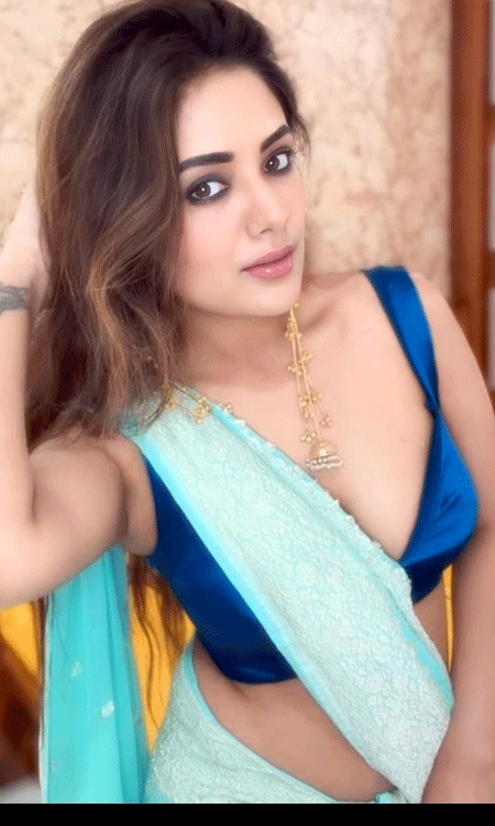 Natasha Singh Serves Sensational Saree Vibes Ahead of Hailesso