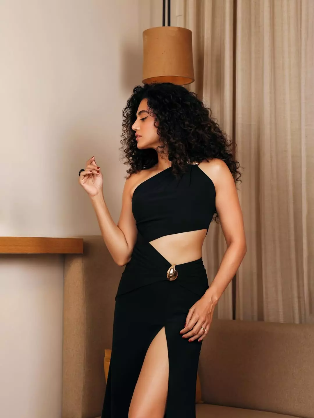 Taapsee Pannu Turns Heads in Bold Black Glam