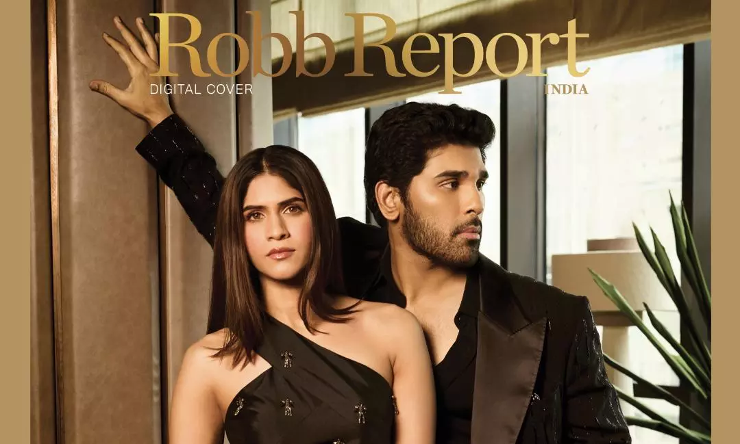 కవర్ పేజీపై శిరీష్- నయనిక.. వాట్వే లుక్స్..