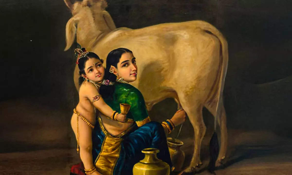 రవి వర్మ చిత్రానికి 167 కోట్లు.. వేలంలో దక్కించుకున్న వారు సాధారణ వ్యక్తులు కాదు..