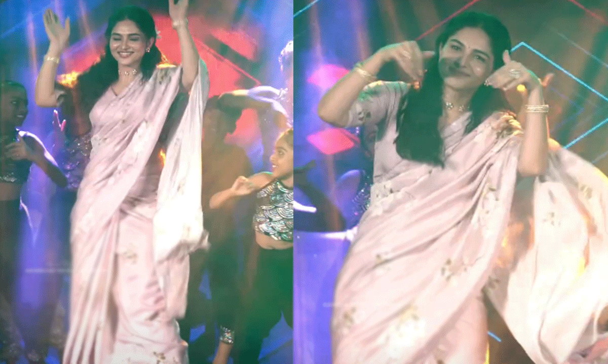 చీరకట్టులో క్యూట్ స్టెప్స్ తో అదరహో అనిపించిన కయాదు లోహర్.. వీడియో వైరల్!