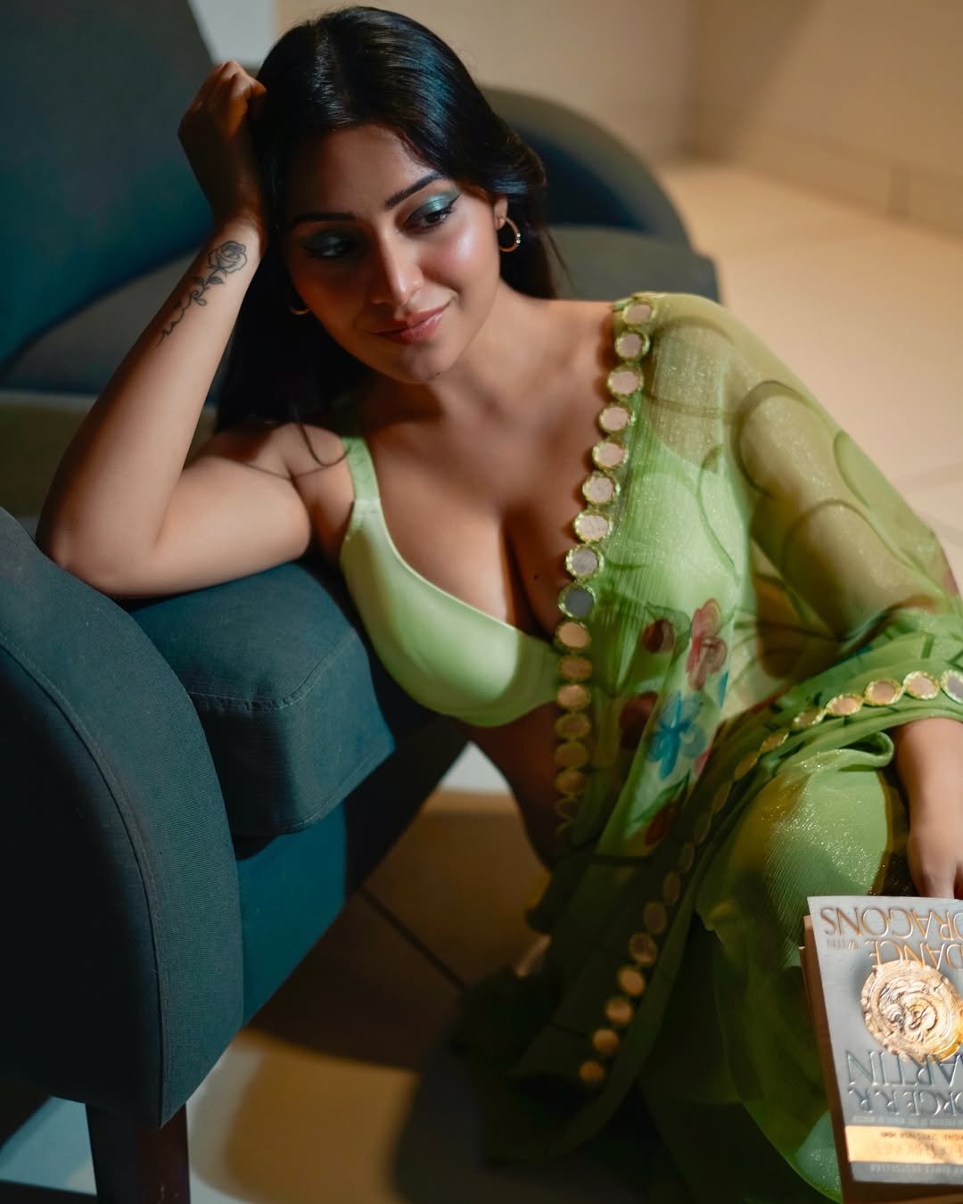 Simran Kaur Sets the Frame on Fire with Bold Glam Look