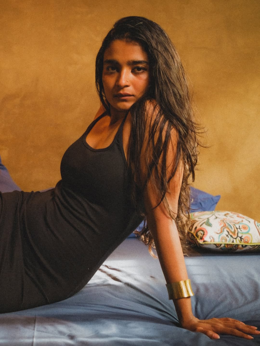 Chaithra J Achar stuns in bold photoshoot with elegant black look