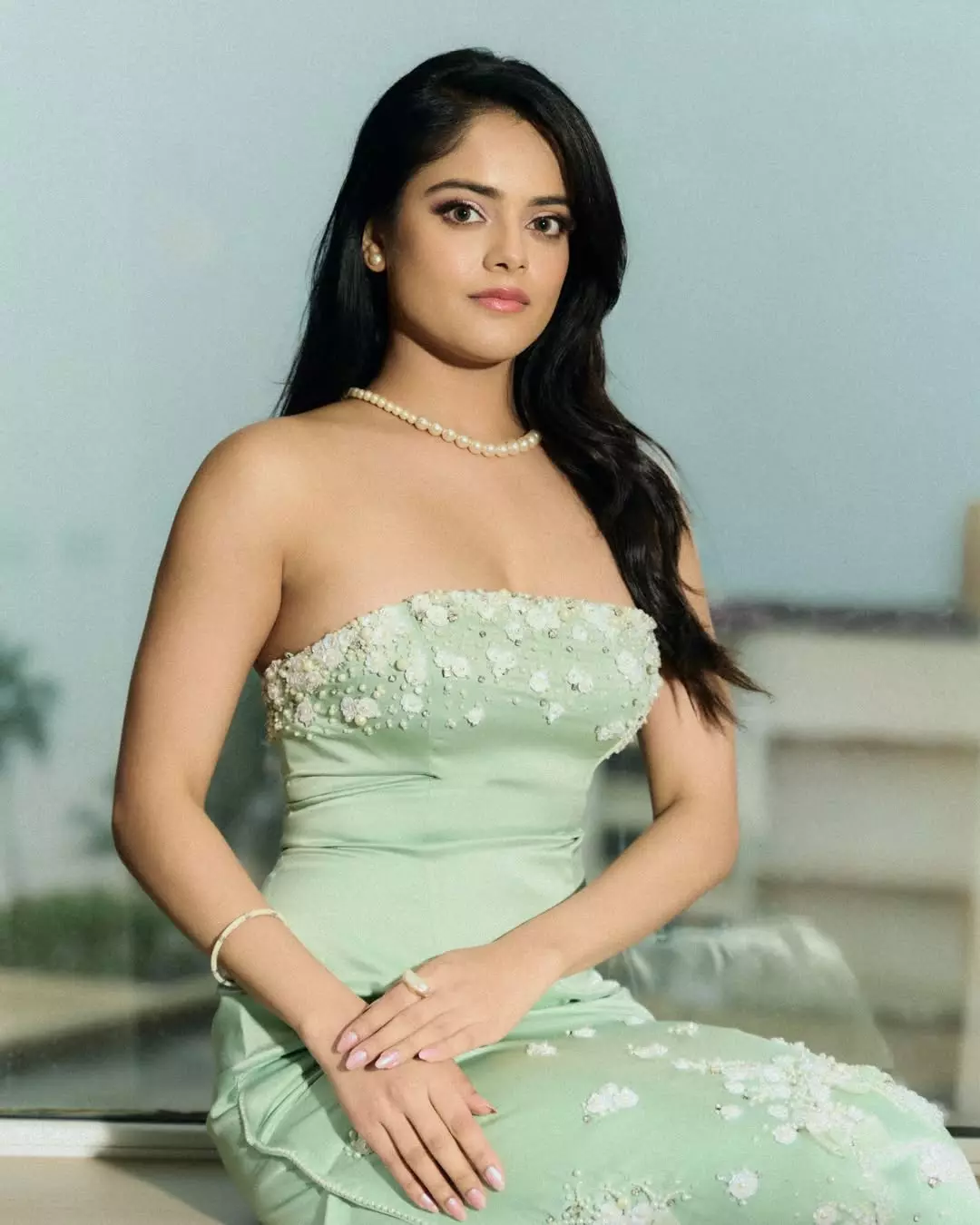 Riddhi Kumar Radiates Grace in Ethereal Pastel Couture