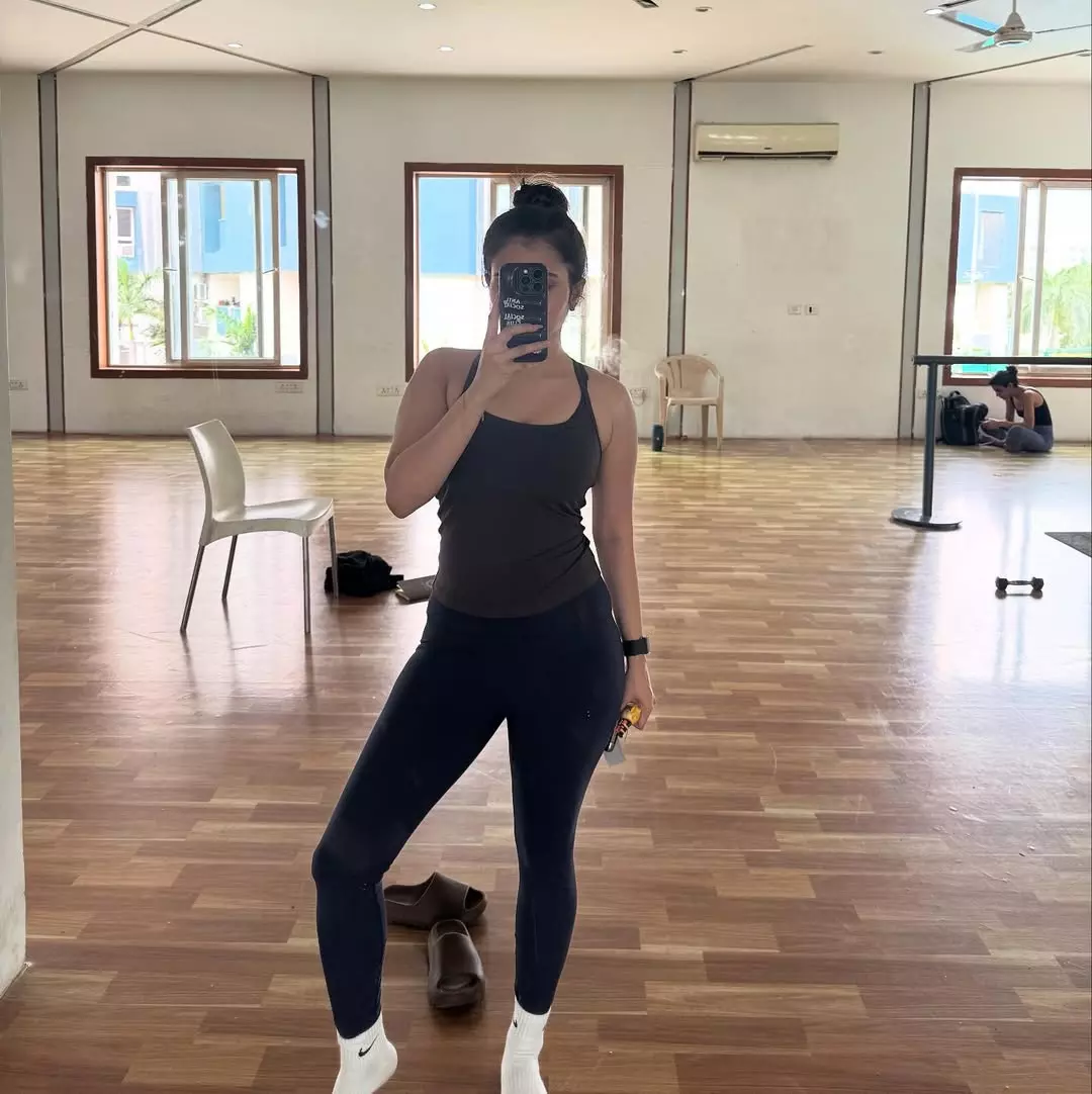 Ramya Pasupuleti’s Pink Pilates Look is Just AWE Ramya Pasupuleti’s Pink Pilates Look is Just AWE