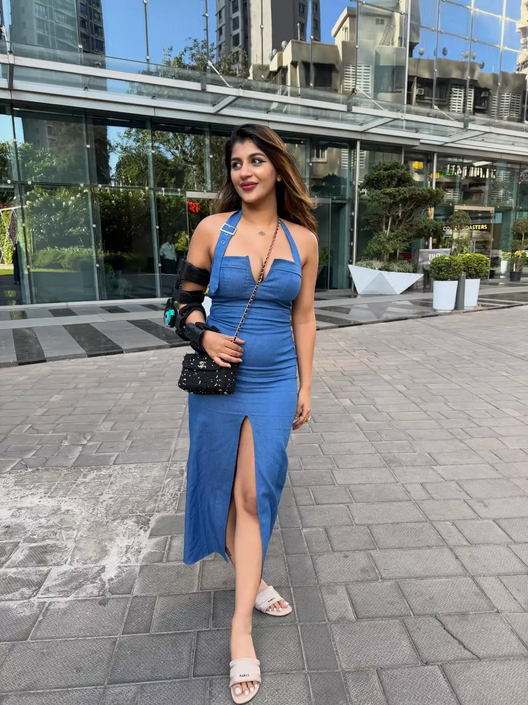 Yashika Aannand: Redefining Modern Glamour in Blue Hues