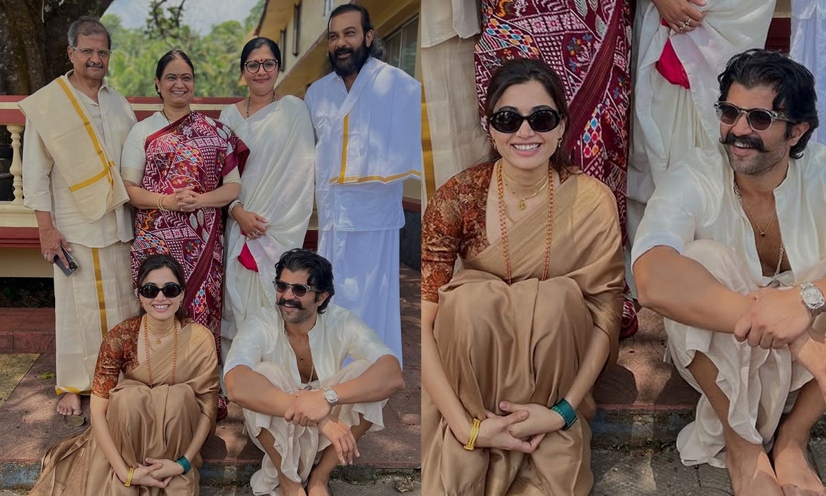 పిక్‌టాక్‌ : దేవరకొండ - మందన్న ఫుల్‌ ఫ్యామిలీ | Vijay Deverakonda and ...