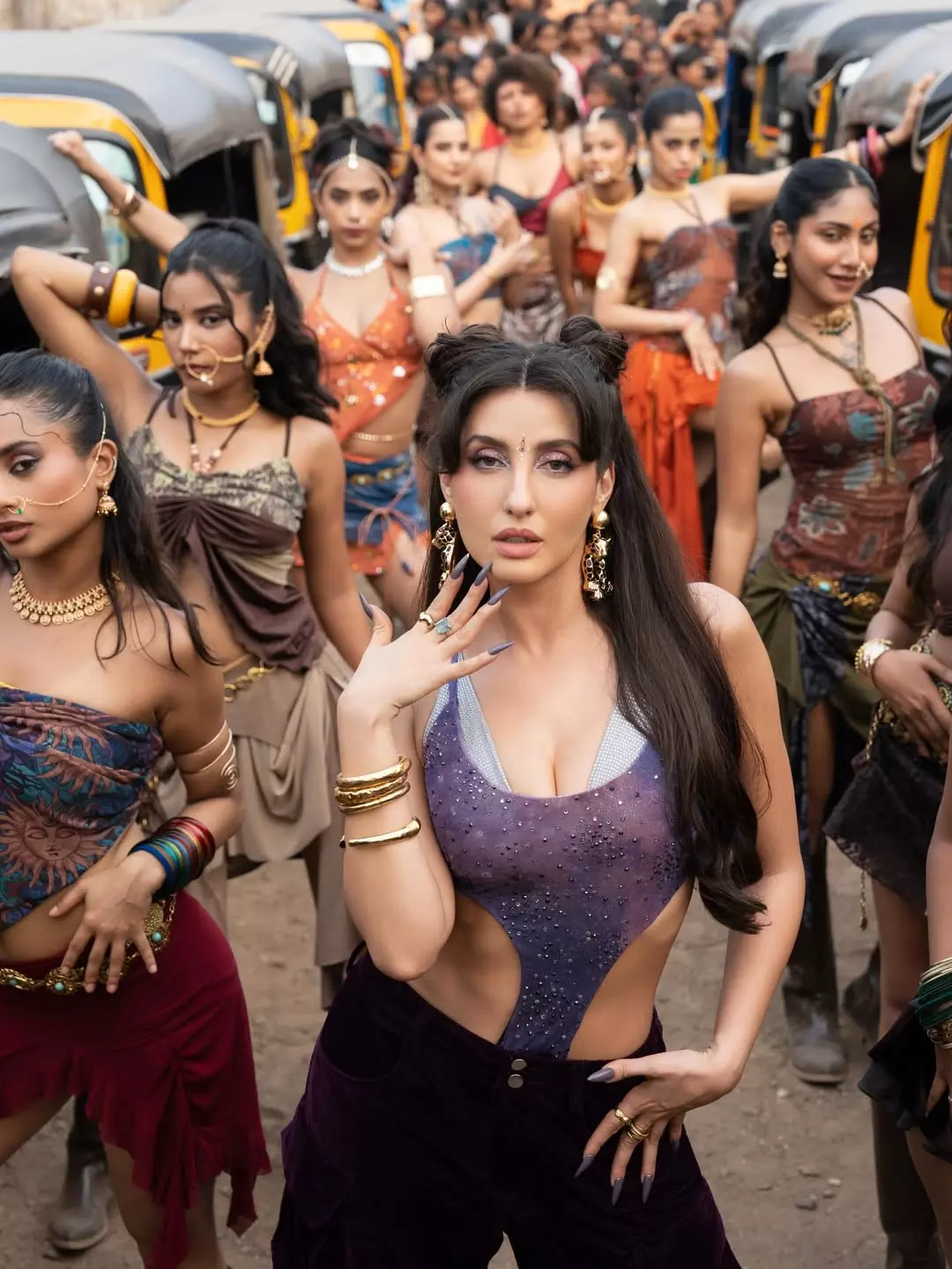 Nora Fatehi Drops Major Vibes with Sajan Re and Stunning Look