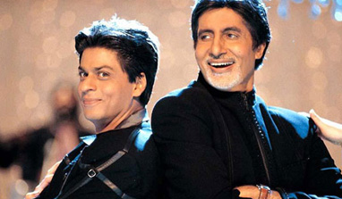 Megastar EID celebrations at SRKs home Megastar EID celebrations at SRKs home