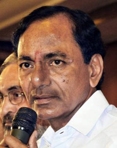 KCR on Telangana State
