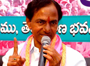 KCR targets Congress party