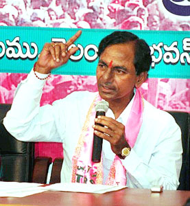 KCR on Telangana State formation