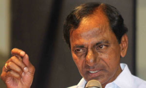 KCR talking Abour 3rd Front