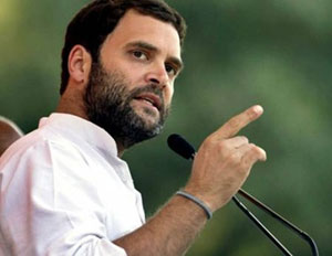 Rahul Gandhi on Telangana