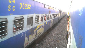 TungaBHadra Express technical problems