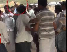 YSRCP Cadre Attack at Polling Booths