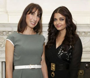Aishwarya rai friend of samantha cameron
