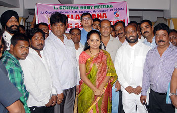 Bathukamma Kavitha is now Boxing Kavitha