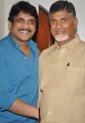 Nagarjuna Meets Chandrababu Naidu