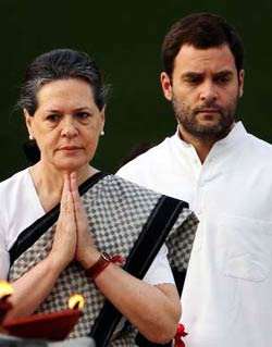 Rahul and Sonia Gandhi on National politics