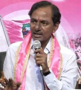 KCR Setires on Seemandhra