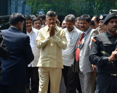 Chandrababu Naidu on Airports