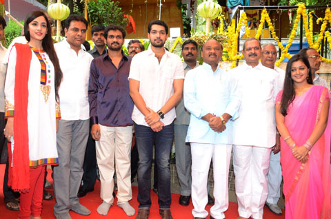 KTR and Ayyanna Patrudu At Tippu Movie