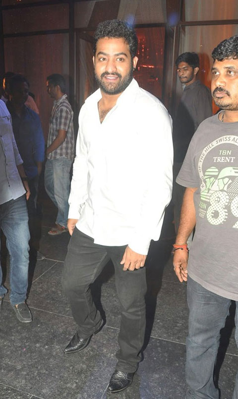 NTR Attends Raghavendra Rao Son Wedding NTR Attends Raghavendra Rao Son Wedding