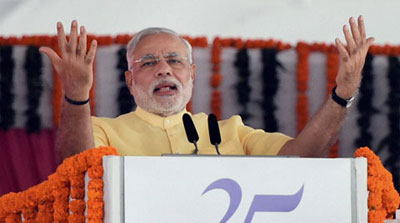 Narendr Modi first 100 days