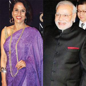 Shobha de comments on modi