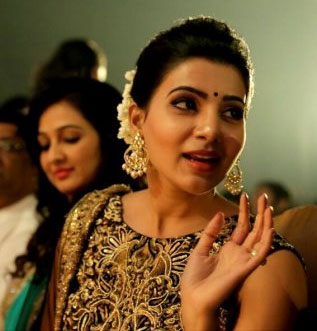 Samantha Promotes kaaviya thalaivan Movie