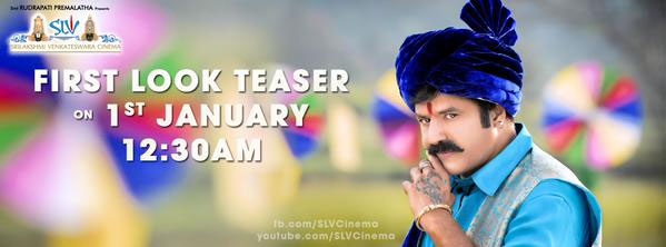Balayya fixed muhurat for Jan 1st festival