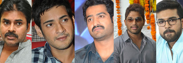 Telugu Heroes Last Five Top Collections Telugu Heroes Last Five Top Collections