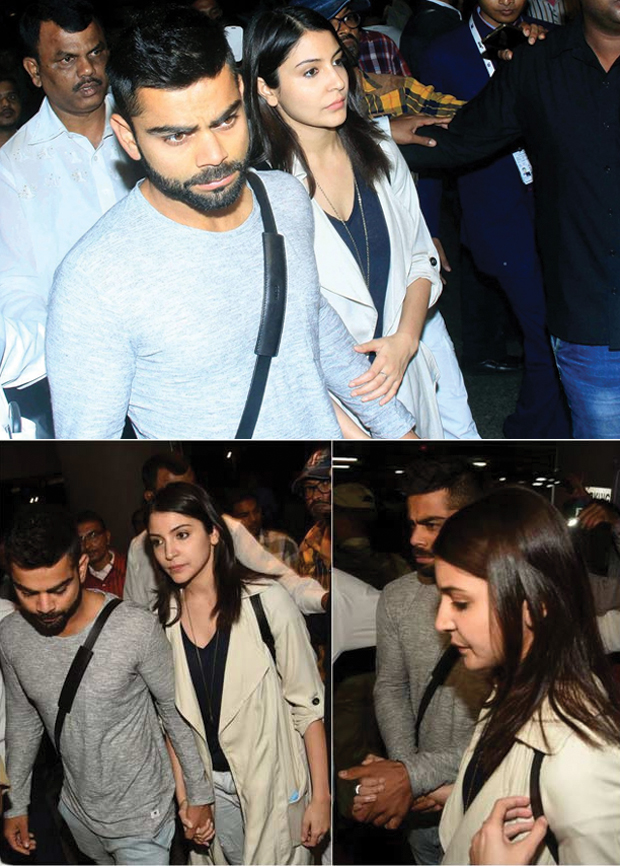 Spotted: Anushka & Virat coming home âtogetherâ